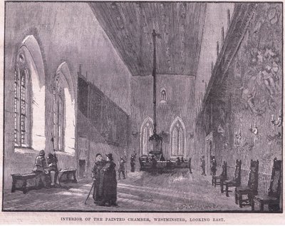 Interior of the painted chamber, Westminster by John Fulleylove